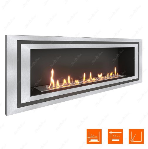 Биокамин SteelHeat GRAND-D 1500 XL по цене 61 320 руб.