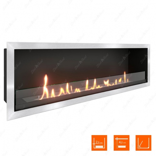 Биокамин SteelHeat LEADER-SH 1000 XL стекло