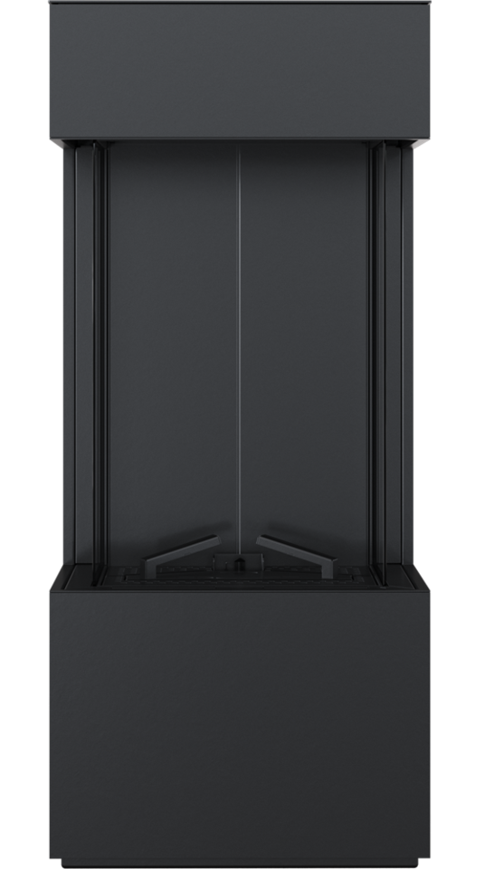 Каминокомплект газовый Kratki LEO/HOME/BOX/LP/45/68/G31/37MBAR/C, баллонный газ