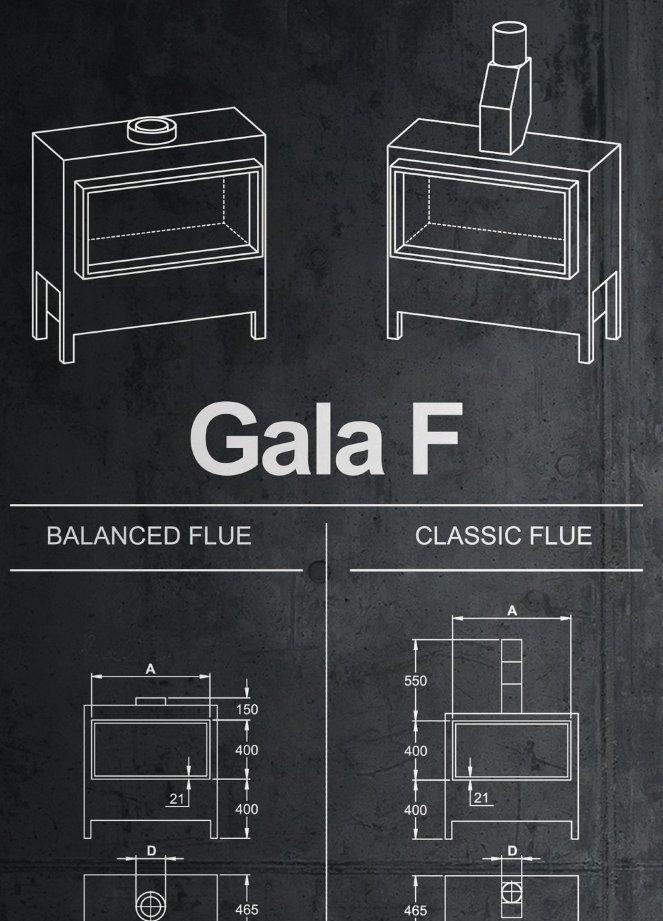 
Газовая топка Vero Design GA 3 F