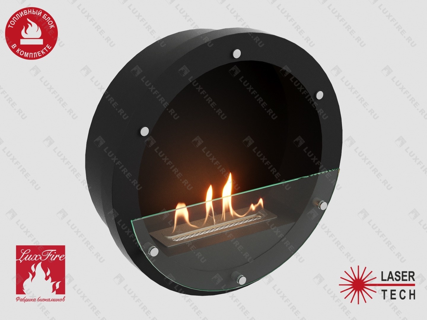 Настенный биокамин Lux Fire "Иллюзион 500 Н" XS