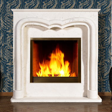 Биокамин Bioteplo Бьюти из мрамора