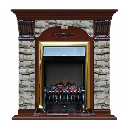 Арочный Алтай (красное дерево)+Fobos Brass