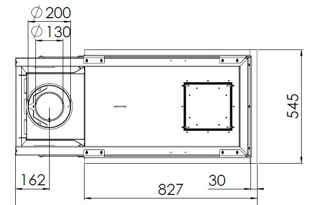 Газовый камин DRU Maestro 75 XTU RCH