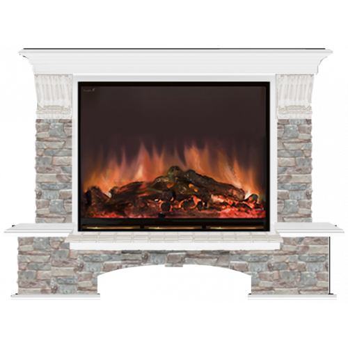 Бостон Грот цветной (белый)+Arte 33