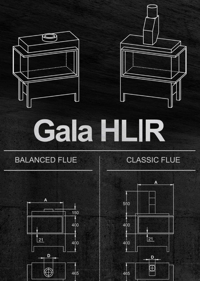 
Газовая топка Vero Design GA 8 H R of L