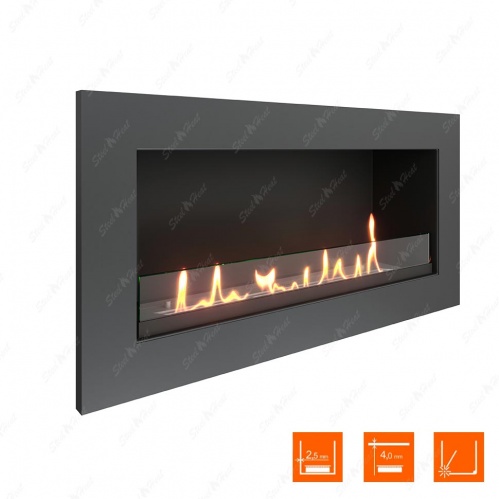 Биокамин SteelHeat ONE 800 XL стекло