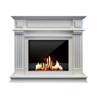 Биокамин в портале SteelHeat Amelia, стекло, стемалит