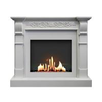 Биокамин в портале SteelHeat Marko Lux, стекло