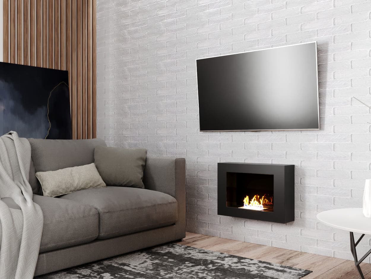 Биокамин "Русский огонь" Лайт 550N настенный по цене 13 900 руб.