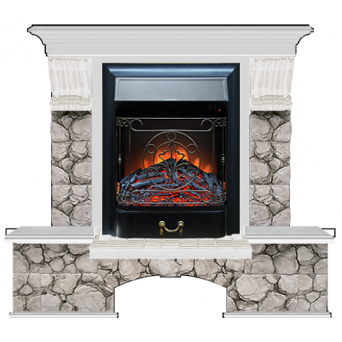 Бостон К Карелия (беленый дуб)+Majestic Black