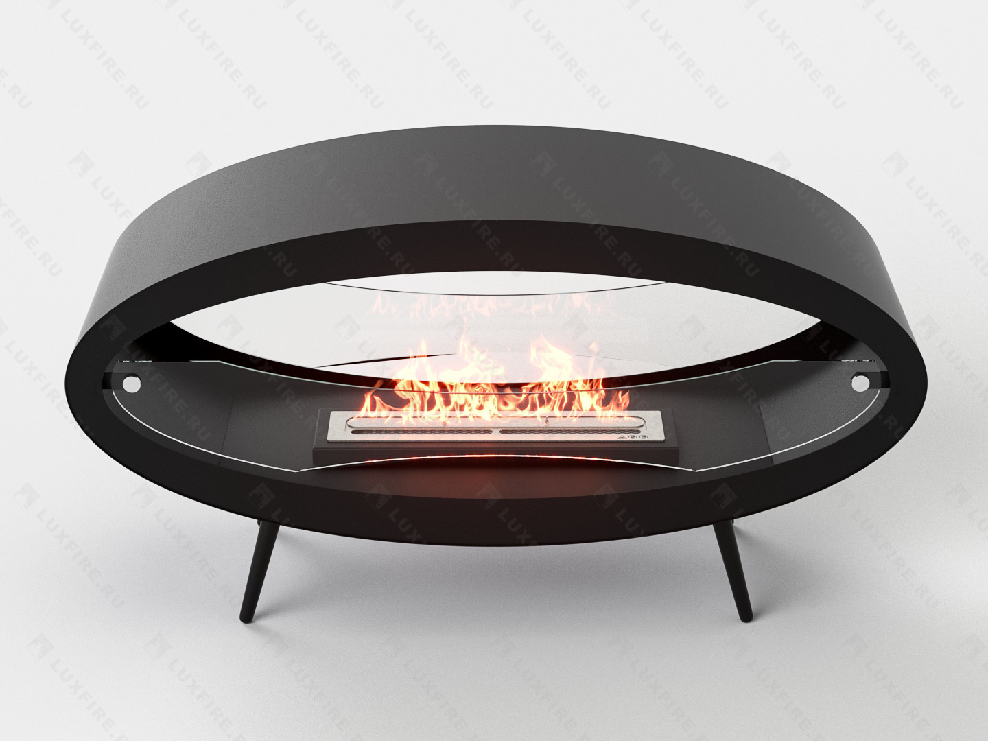 Напольный биокамин Lux Fire "Эллипс" 1200 по цене 287 385 руб.