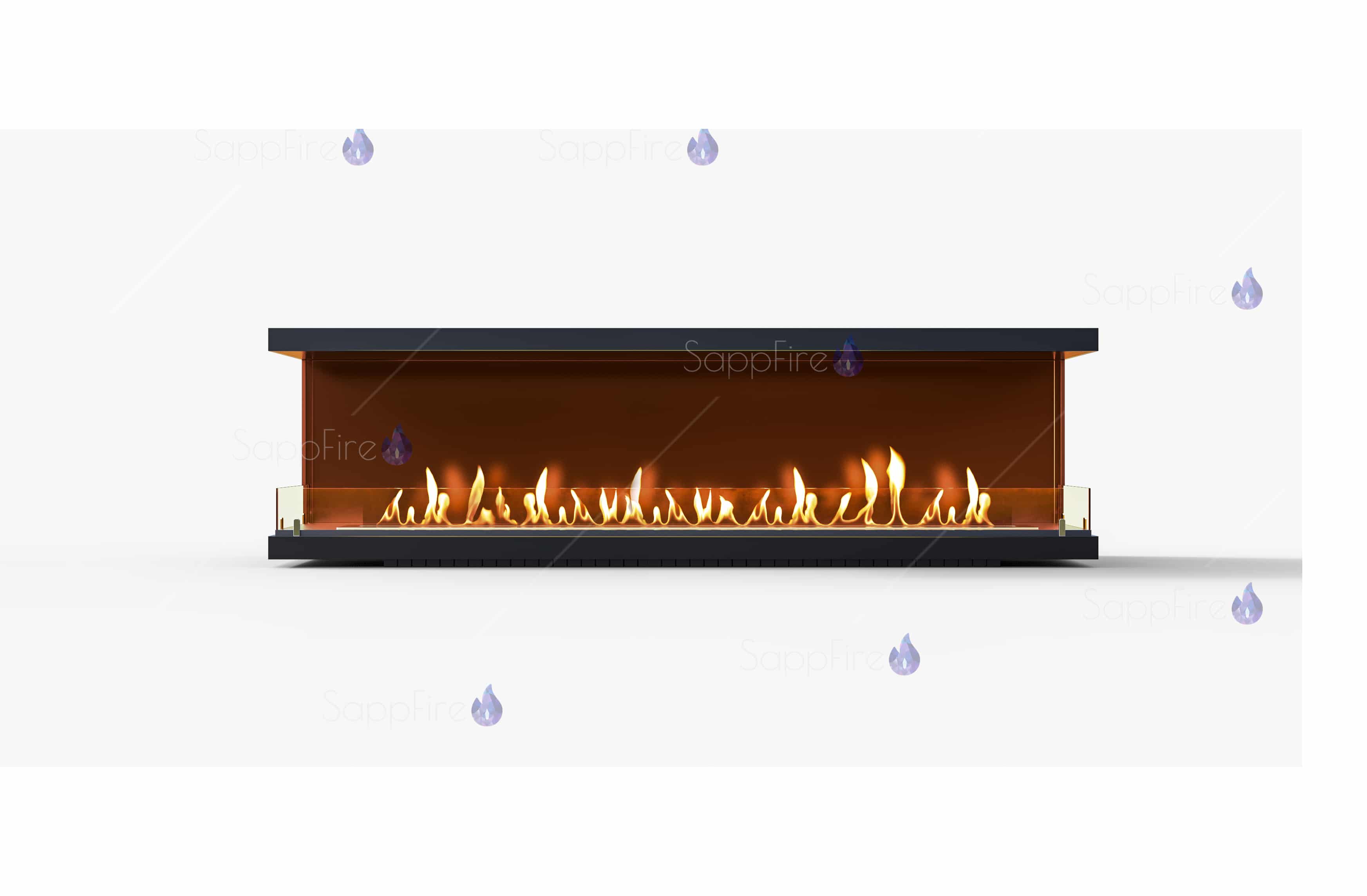 Встраиваемый биокамин / торцевой очаг 1800 (SappFire) по цене 80 800 руб.