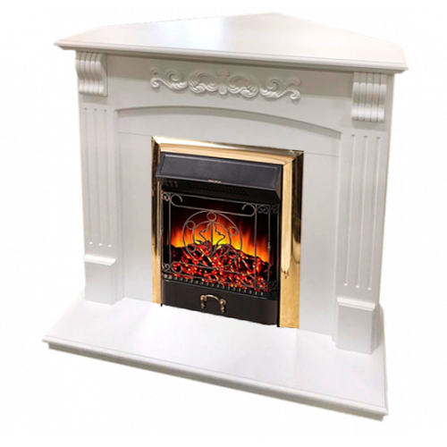 Sorrento угловой (белый дуб)+Majestic FX Brass