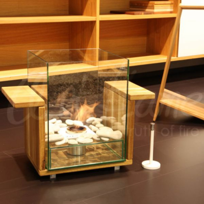 Биокамин Art Flame CRYSTAL WOODLINE