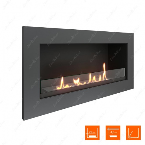 Биокамин SteelHeat ONE 800 стекло