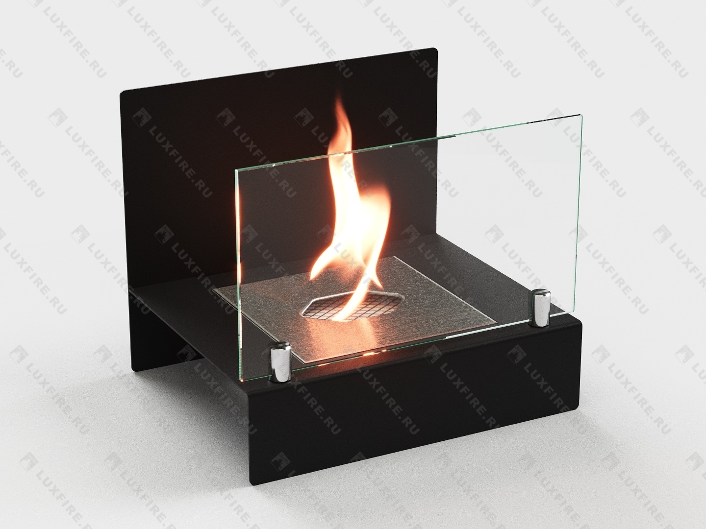 Настольный биокамин Lux Fire "Афиша" М (черный) по цене 10 527 руб.