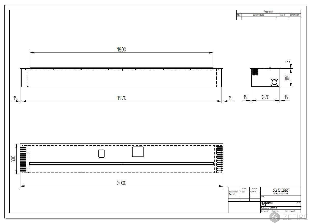 Автоматический биокамин ZeFire M 2000 с ДУ по цене 559 000 руб.