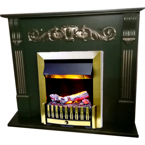 Мюнхен (зеленый с золотой патиной)+Danville Antique Brass