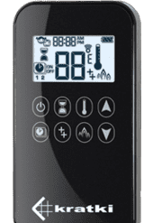 Газовая топка Kratki LEO/45/68/G20, магистральный газ