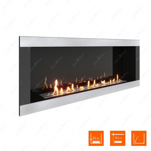 Биокамин SteelHeat ONE-H 1400 стемалит