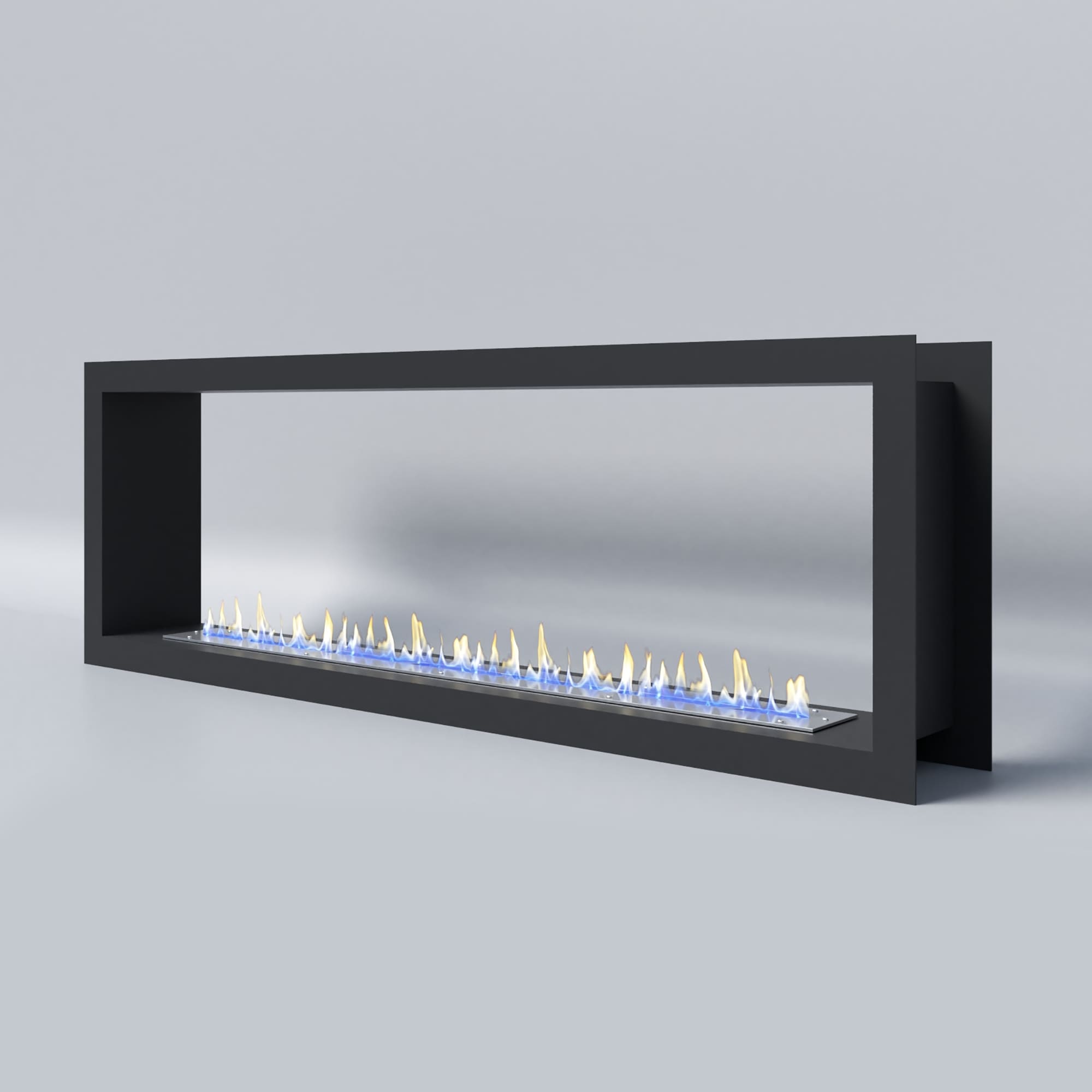 Биокамин "Русский огонь" Честер Сквозной 1500 встраиваемый по цене 49 800 руб.