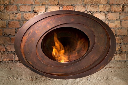 Биокамин RuFire SteamPunk g-oval по цене 139 000 руб.