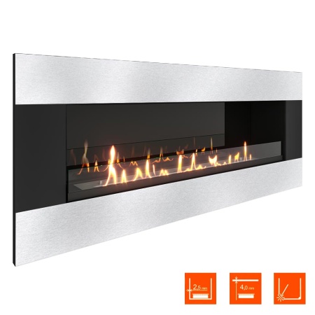 Биокамин SteelHeat GRAND-H 1200 XL стекло + стемалит по цене 55 744 руб.