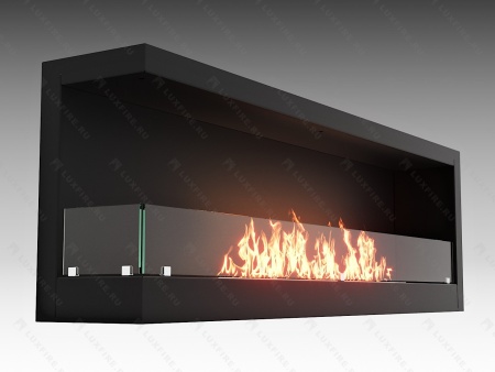 Встроенный биокамин Lux Fire Угловой 1500 SL (левый угол) по цене 71 390 руб.