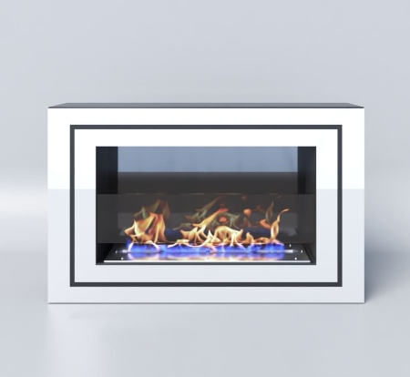 Биокамин "Русский огонь" Стенли 650N настенный с защитным стеклом по цене 29 950 руб.