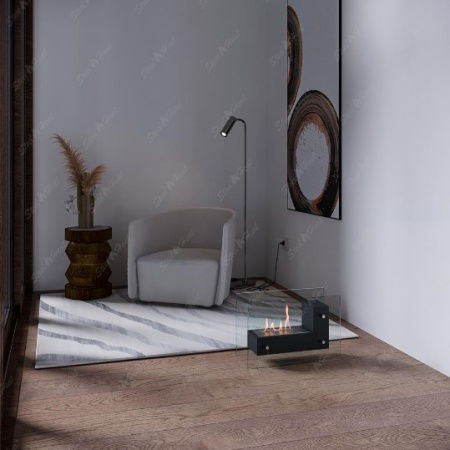 Биокамин напольный SteelHeat TETRISE 500 красный по цене 13 900 руб.