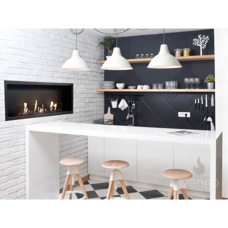 Биокамин IVENGO SLIM 2000х400 по цене 199 857 руб.