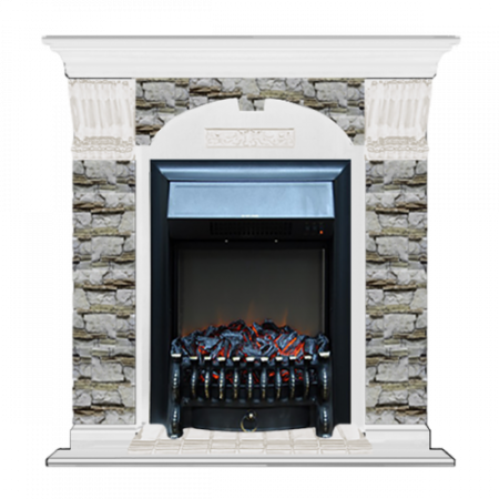 Арочный Алтай (белый)+Fobos Black