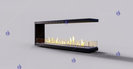 Встраиваемый биокамин / торцевой сквозной очаг 500 (SappFire) по цене 30 500 руб.